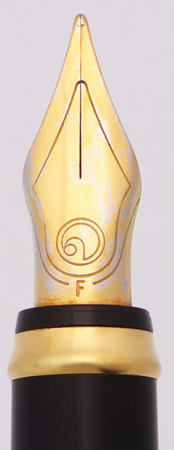Elysee En Vogue Fountain Pen (1990s) - Blue Alligator Lacquer, C/C